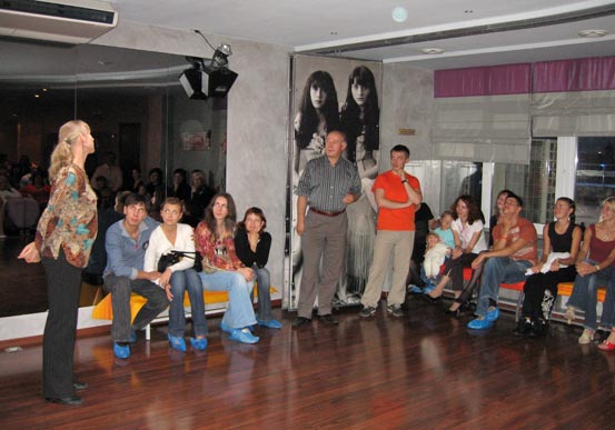 Открытый урок  аргентинского танго 12 сентября 2006
