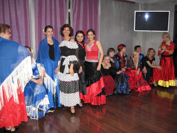 Фламенко, открытый урок 14 марта 2007