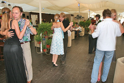 Милонга в кафе "Винтаж", 20 июля 2006